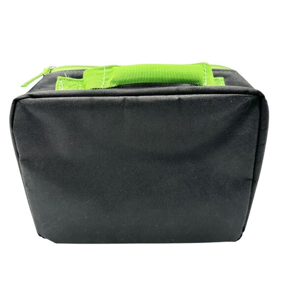 Minecraft Thermos Insulated Lunch Bag and 16oz Bottle Creeper Black Green 10x7x3 - Picture 3 of 11